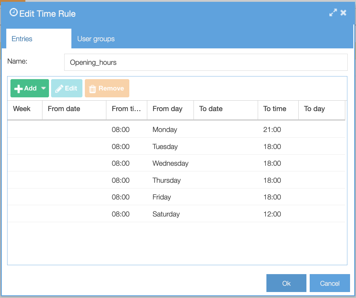 Dial plan - Axeos knowledge base article